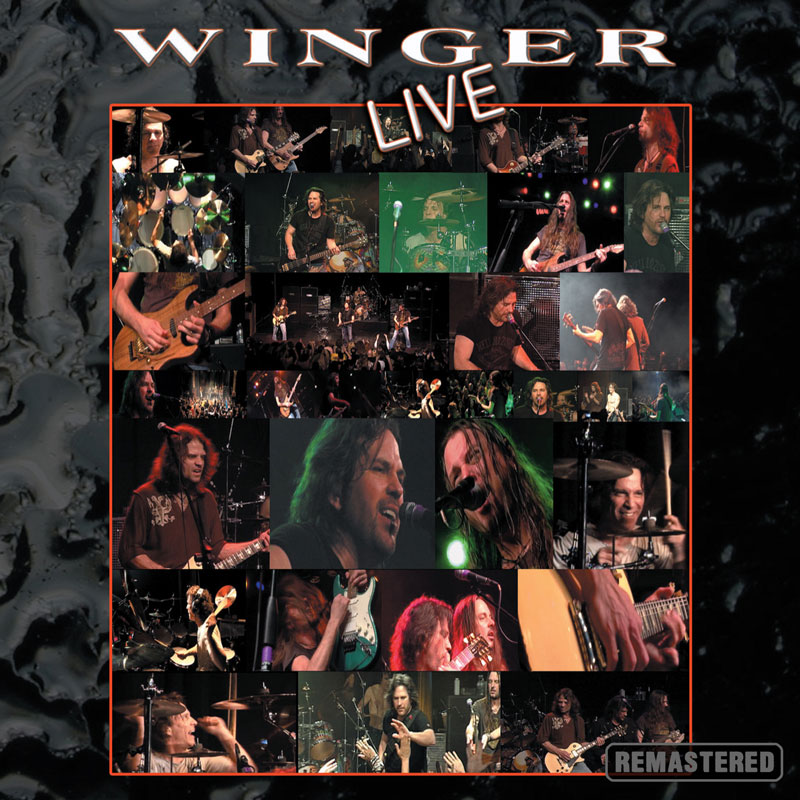 CD cover for 'Winger Live' by Winger